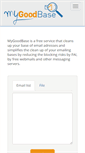 Mobile Screenshot of mygoodbase.com